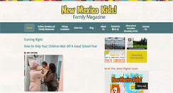 Desktop Screenshot of newmexico-kids.com